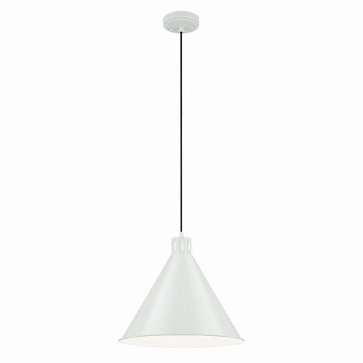 Kichler - 52177WH - One Light Pendant - Zailey - White