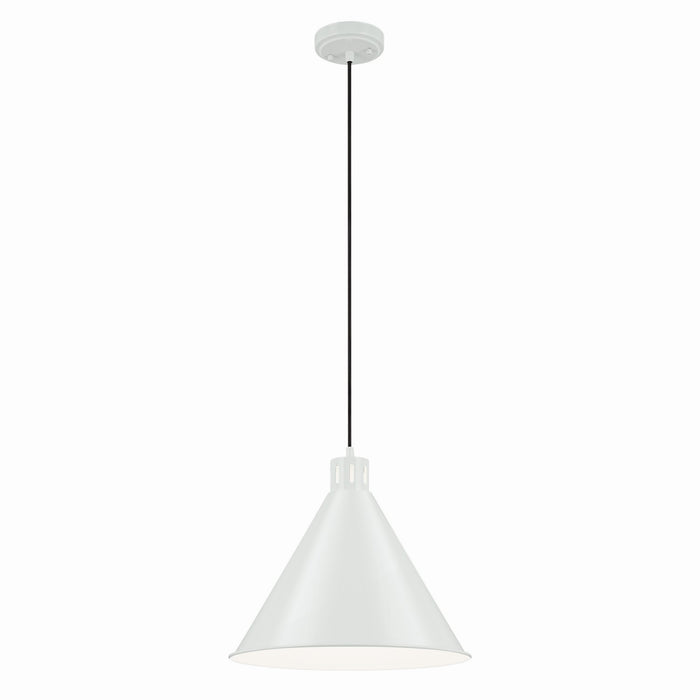 Kichler - 52177WH - One Light Pendant - Zailey - White