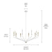Kichler - 52348WH - Ten Light Chandelier - Armand - White