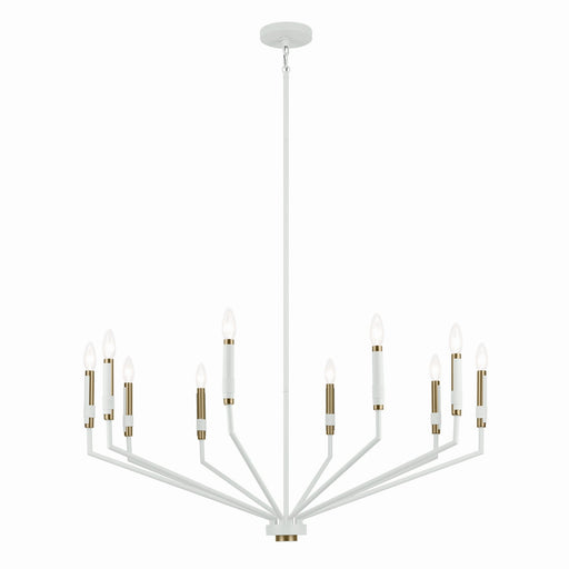 Kichler - 52348WH - Ten Light Chandelier - Armand - White