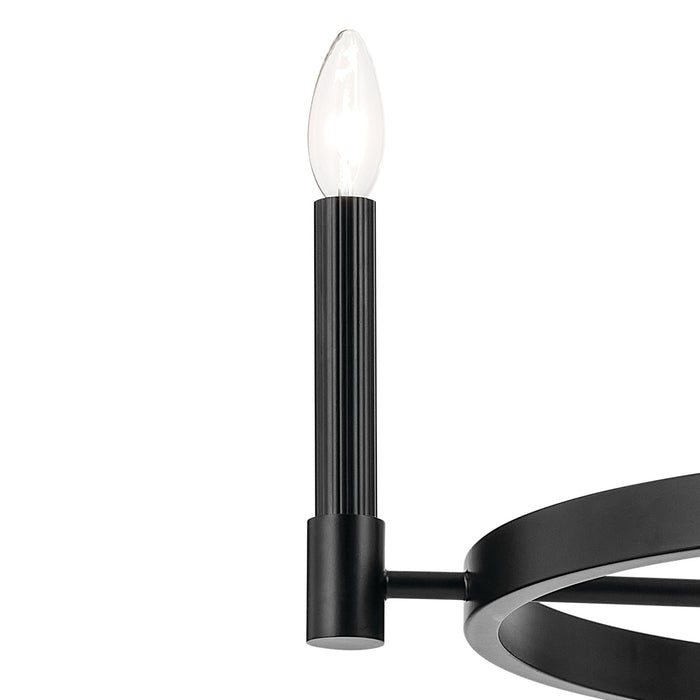 Kichler - 52426BK - Four Light Chandelier - Tolani - Black