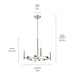 Kichler - 52426PN - Four Light Chandelier - Tolani - Polished Nickel