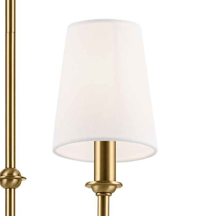 Kichler - 52521BNB - Eight Light Chandelier - Pallas - Brushed Natural Brass