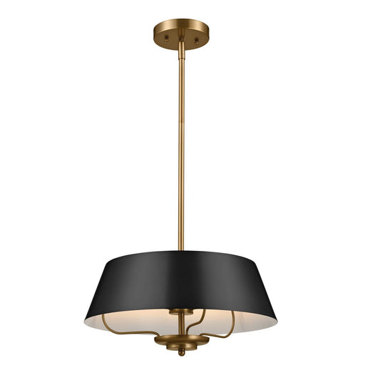 Luella Three Light Pendant/Semi Flush Mount