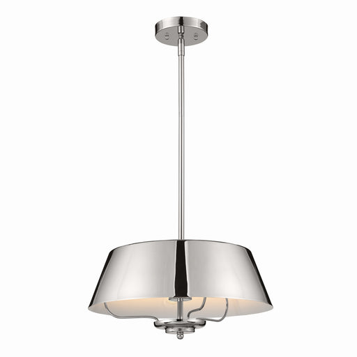 Luella Three Light Pendant/Semi Flush Mount