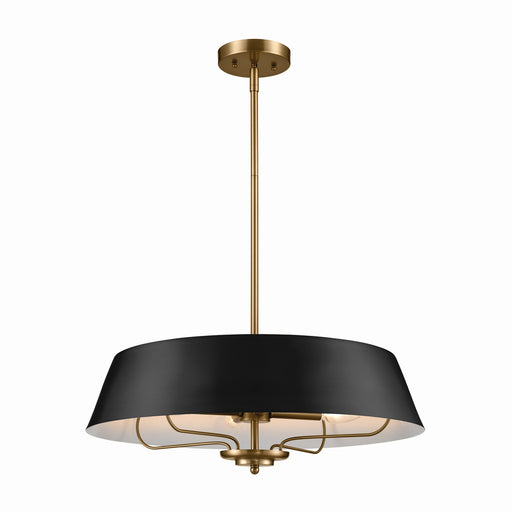 Luella Four Light Pendant/Semi Flush Mount