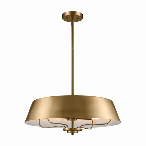 Luella Four Light Pendant/Semi Flush Mount