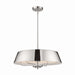 Kichler - 52543PN - Four Light Pendant/Semi Flush Mount - Luella - Polished Nickel