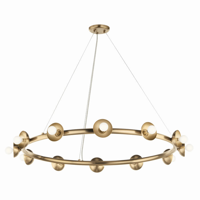 Kichler - 52643CPZ - 12 Light Chandelier - Palta - Champagne Bronze