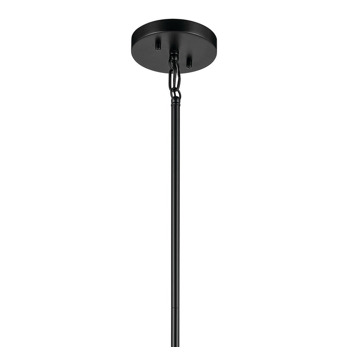 Kichler - 52722BK - Four Light Foyer Pendant - Madden - Black