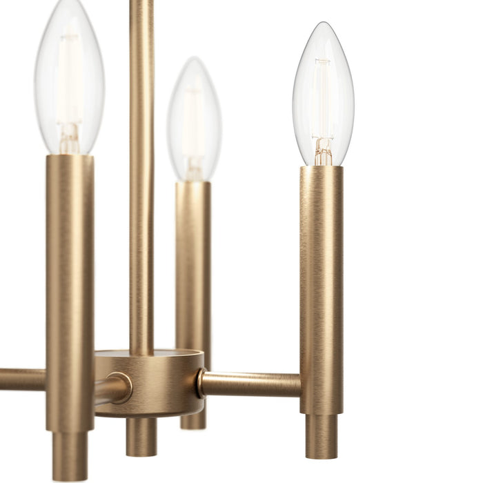 Kichler - 52722CPZ - Four Light Foyer Pendant - Madden - Champagne Bronze