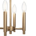 Kichler - 52722CPZ - Four Light Foyer Pendant - Madden - Champagne Bronze