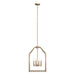 Kichler - 52722CPZ - Four Light Foyer Pendant - Madden - Champagne Bronze