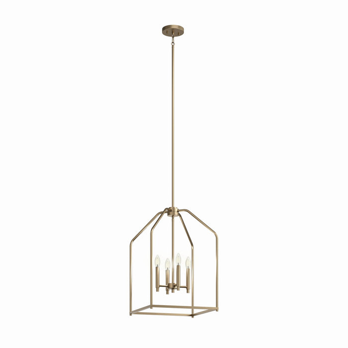 Kichler - 52722CPZ - Four Light Pendant - Madden - Champagne Bronze