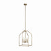 Kichler - 52722CPZ - Four Light Pendant - Madden - Champagne Bronze