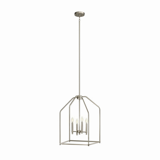 Kichler - 52722NI - Four Light Pendant - Madden - Brushed Nickel