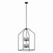 Kichler - 52723BK - Eight Light Foyer Pendant - Madden - Black