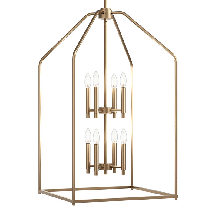 Kichler - 52723CPZ - Eight Light Foyer Pendant - Madden - Champagne Bronze