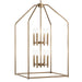 Kichler - 52723CPZ - Eight Light Foyer Pendant - Madden - Champagne Bronze