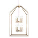 Kichler - 52723CPZ - Eight Light Foyer Pendant - Madden - Champagne Bronze