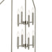 Kichler - 52723NI - Eight Light Foyer Pendant - Madden - Brushed Nickel