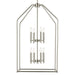 Kichler - 52723NI - Eight Light Foyer Pendant - Madden - Brushed Nickel