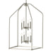 Kichler - 52723NI - Eight Light Foyer Pendant - Madden - Brushed Nickel