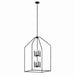 Kichler - 52724BK - Eight Light Foyer Pendant - Madden - Black