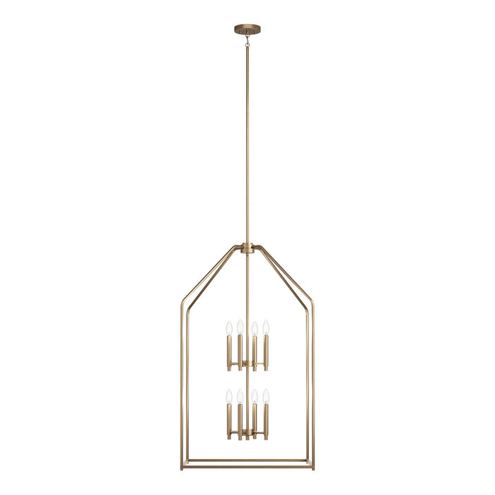 Kichler - 52724CPZ - Eight Light Foyer Pendant - Madden - Champagne Bronze