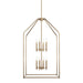 Kichler - 52724CPZ - Eight Light Foyer Pendant - Madden - Champagne Bronze