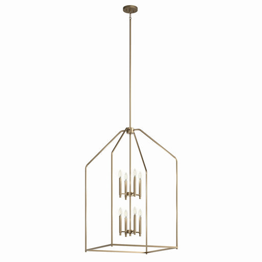 Kichler - 52724CPZ - Eight Light Foyer Pendant - Madden - Champagne Bronze