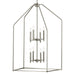 Kichler - 52724NI - Eight Light Foyer Pendant - Madden - Brushed Nickel