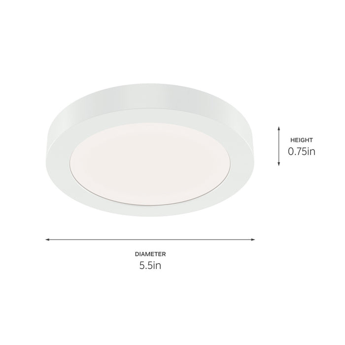 Kichler - 53005WH30 - LED Downlight - Ara - White