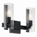 Kichler - 55167BK - Two Light Vanity - Jemsa - Black