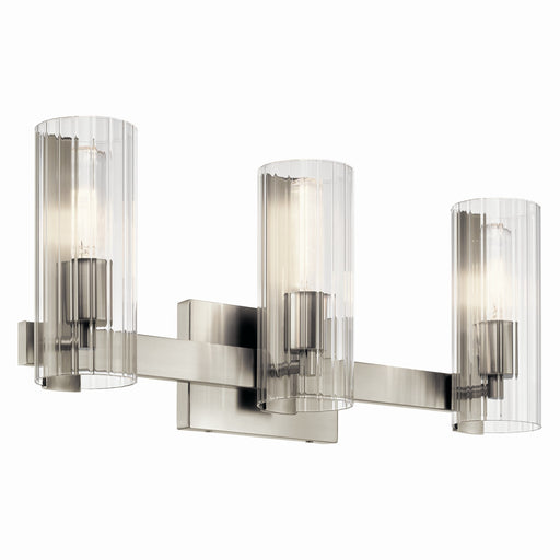 Kichler - 55168NI - Three Light Vanity - Jemsa - Brushed Nickel