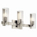 Kichler - 55168NI - Three Light Vanity - Jemsa - Brushed Nickel