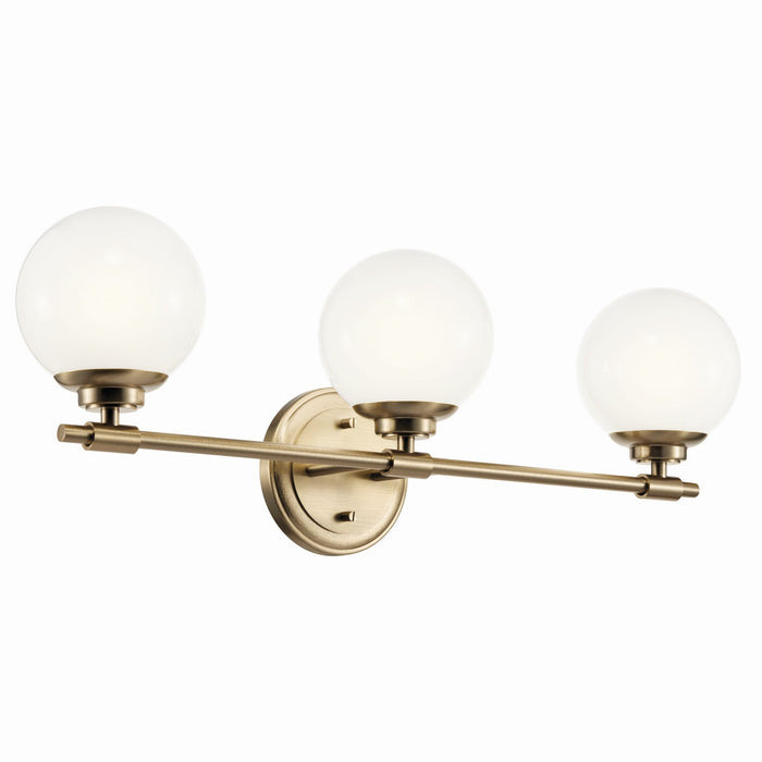 Kichler - 55172CPZ - Three Light Vanity - Benno - Champagne Bronze