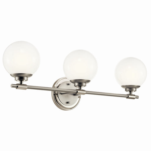 Kichler - 55172PN - Three Light Vanity - Benno - Polished Nickel