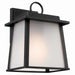 Kichler - 59105BK - One Light Outdoor Wall Mount - Noward - Black