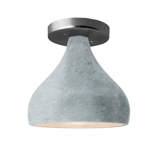 Radiance One Light Semi-Flush Mount Concrete