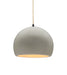 Justice Designs - CER-6530-MAT-MBLK-BEIG-TWST - One Light Pendant - Radiance - Matte White