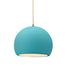Justice Designs - CER-6530-RFPL-ABRS-BEIG-TWST - One Light Pendant - Radiance - Reflecting Pool