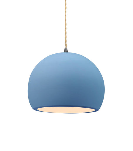 Radiance One Light Pendant Sky Blue