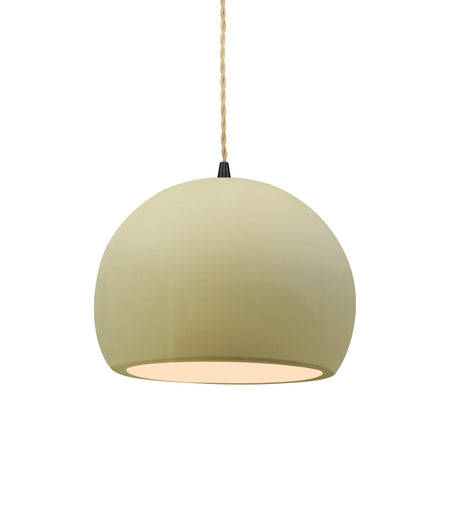 Radiance One Light Pendant Vanilla (Gloss)