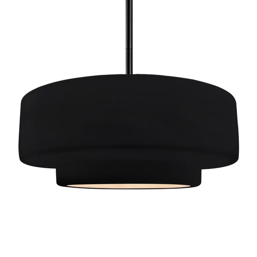 Radiance One Light Pendant Gloss Black