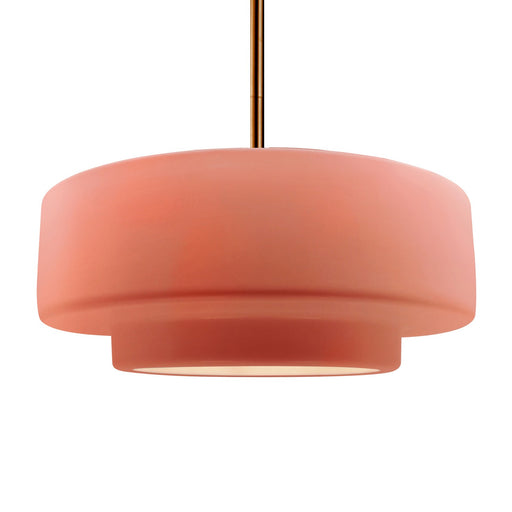 Radiance One Light Pendant Gloss Blush