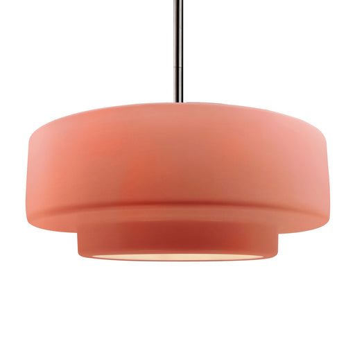 Radiance One Light Pendant Gloss Blush