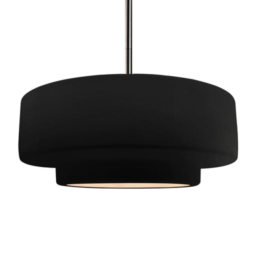 Radiance One Light Pendant Carbon - Matte Black