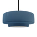 Justice Designs - CER-6545-MID-MBLK-RIGID - One Light Pendant - Radiance - Midnight Sky