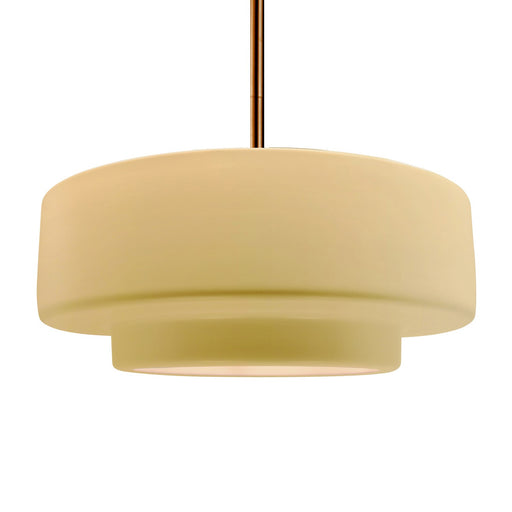 Radiance One Light Pendant Muted Yellow